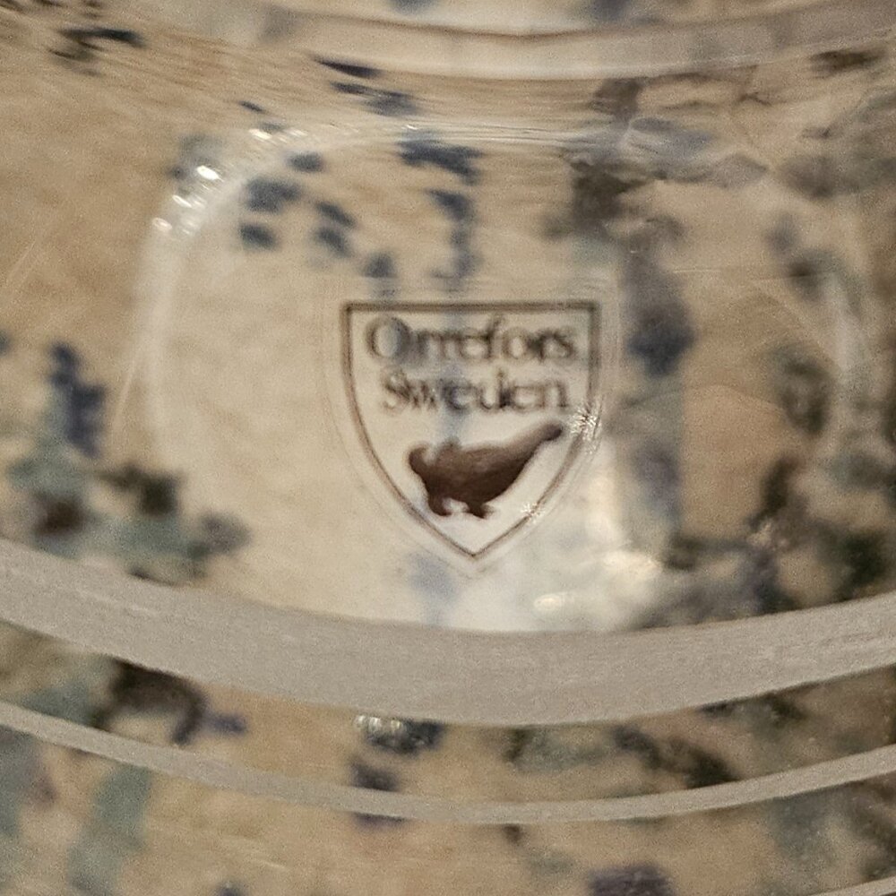 NEW Box Orrefors 6101204 Graphic Round Vase Bowl, Medium - Picture 12 of 12